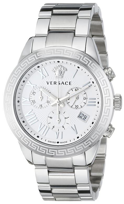 versace watch manufacturer|silver Versace watch men.